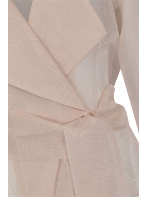 Giacca Leda 66423 in organza Pearl TARIK EDIZ | 66423PEARL